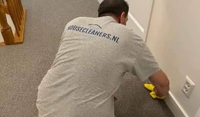 clean baseboards